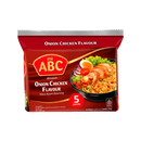 ABC Soup Chicken Onion Flavour 5in1 Instant noodles | (5x70g)