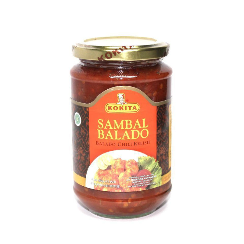 KOKITA SAMBAL BALADO (Tradisjonell Indonesisk Chilli Saus) | 350g