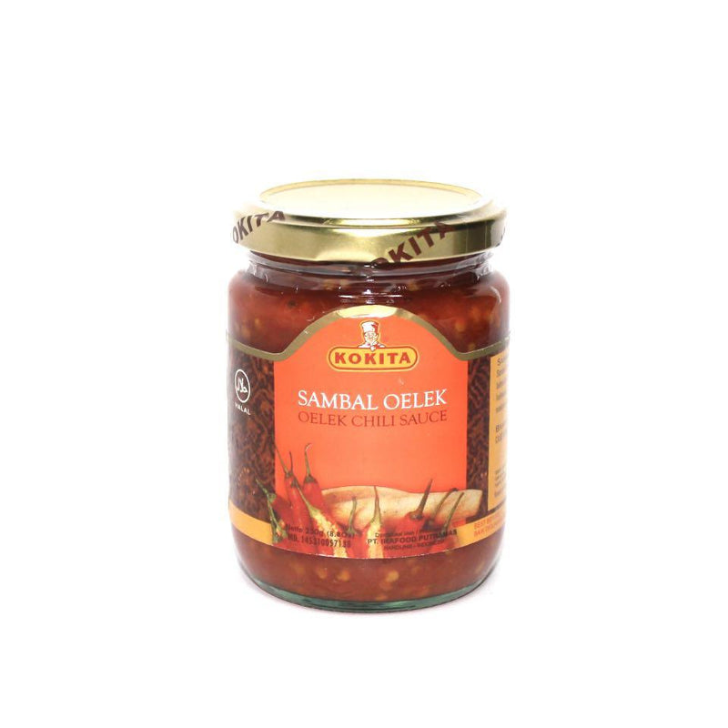 KOKITA SAMBAL OELEK (Knust Rød Chilli) | 250g